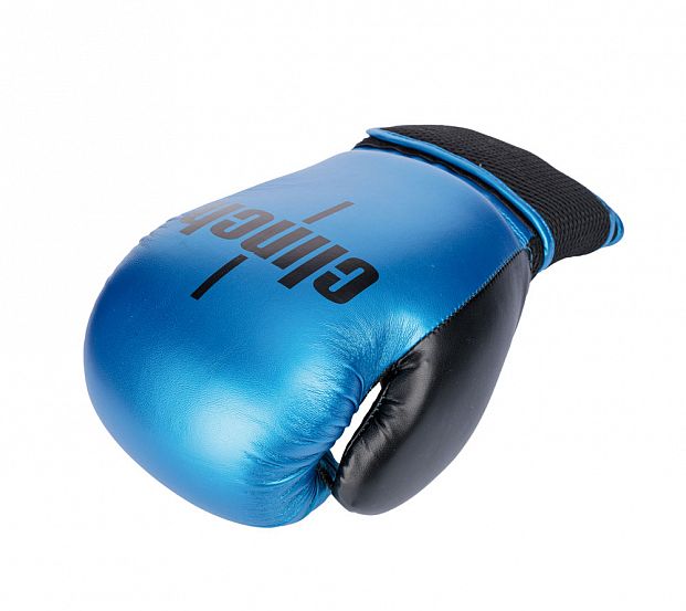 Фото перчатки боксерские clinch aero сине-черные c135