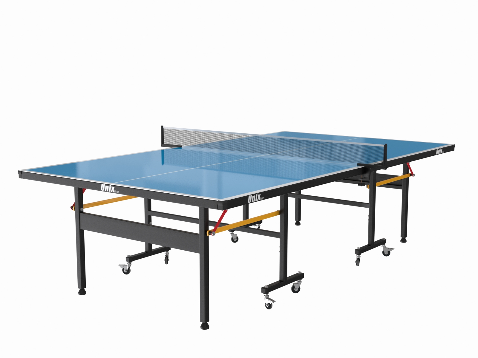 Фото всепогодный теннисный стол unix line outdoor 6mm (blue)