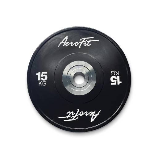 Фото бамперный диск для кроссфита 15 кг aerofit afbd15