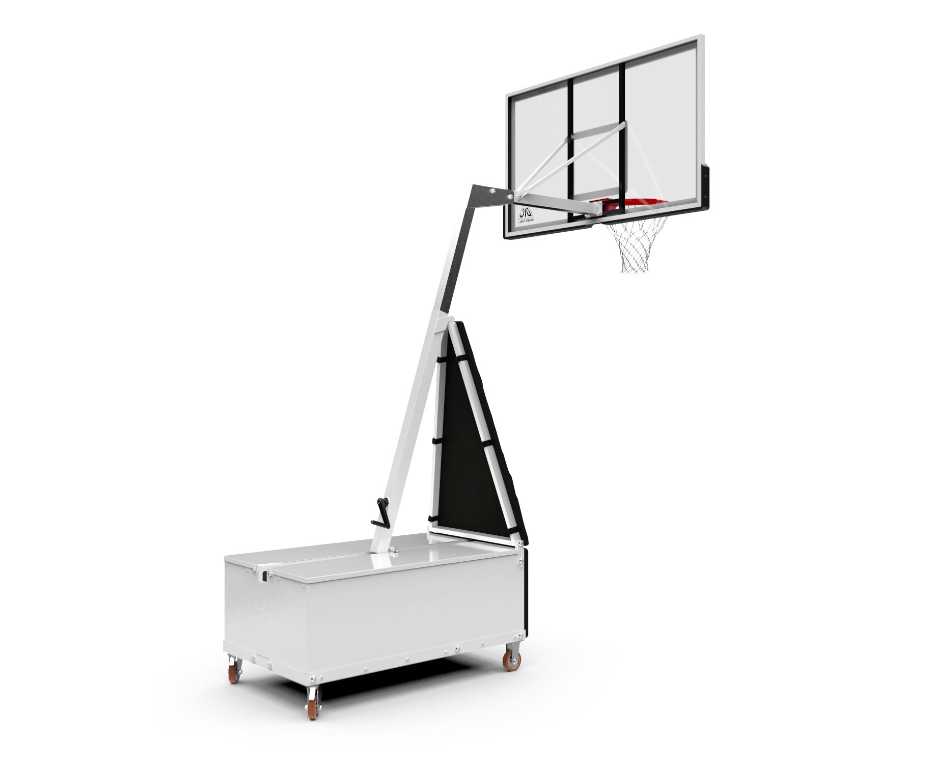 Фото баскетбольная мобильная стойка dfc expert 60sg