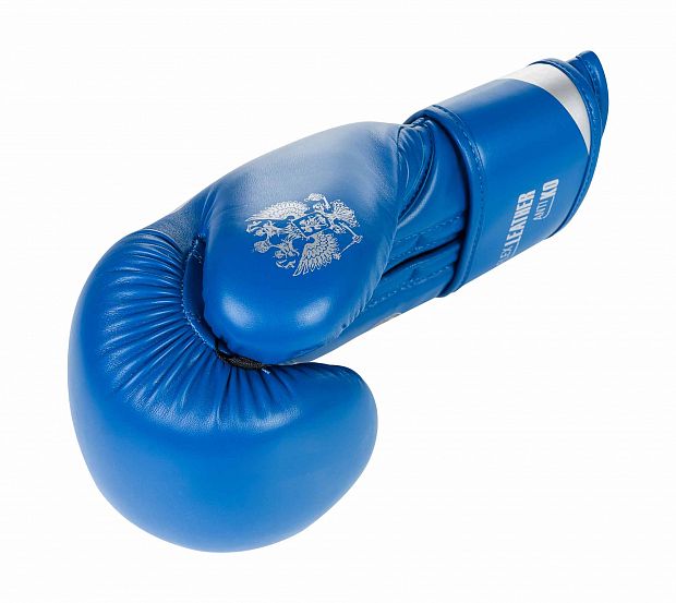Фото перчатки боксерские clinch olimp синие c111