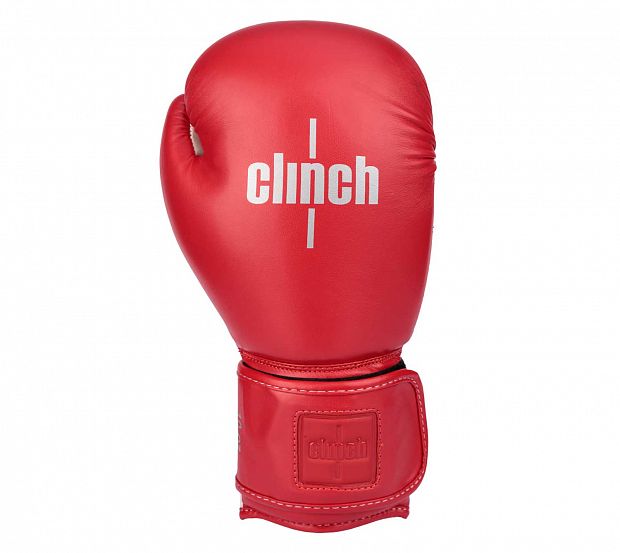 Фото перчатки боксерские clinch fight 2.0 красно-белые c137
