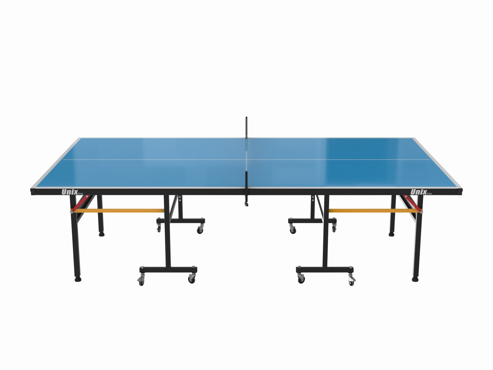 Фото всепогодный теннисный стол unix line outdoor 6mm (blue)