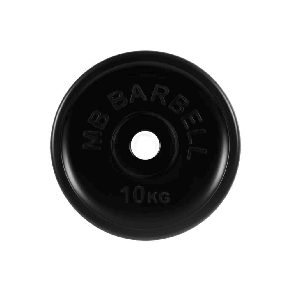 Фото диск обрезиненный, черный, евро-классик 10 кг