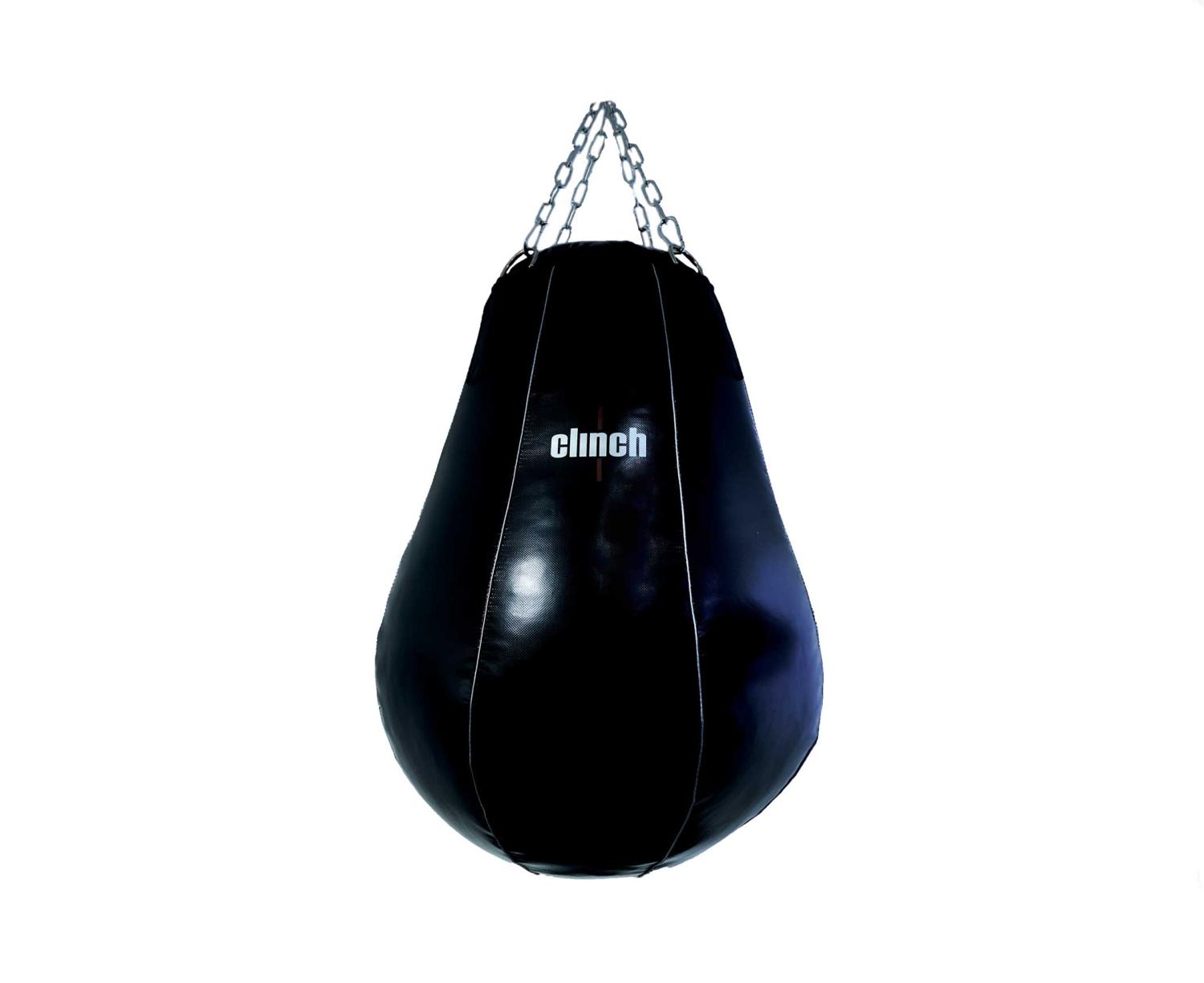 Фото груша боксерская clinch pu profi & durable 66x60 см черная c806-60