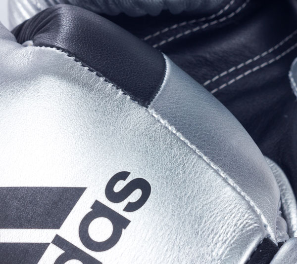 Фото перчатки боксерские sparring gloves with foam japanese style сине-серебристые adibsj01_1v1