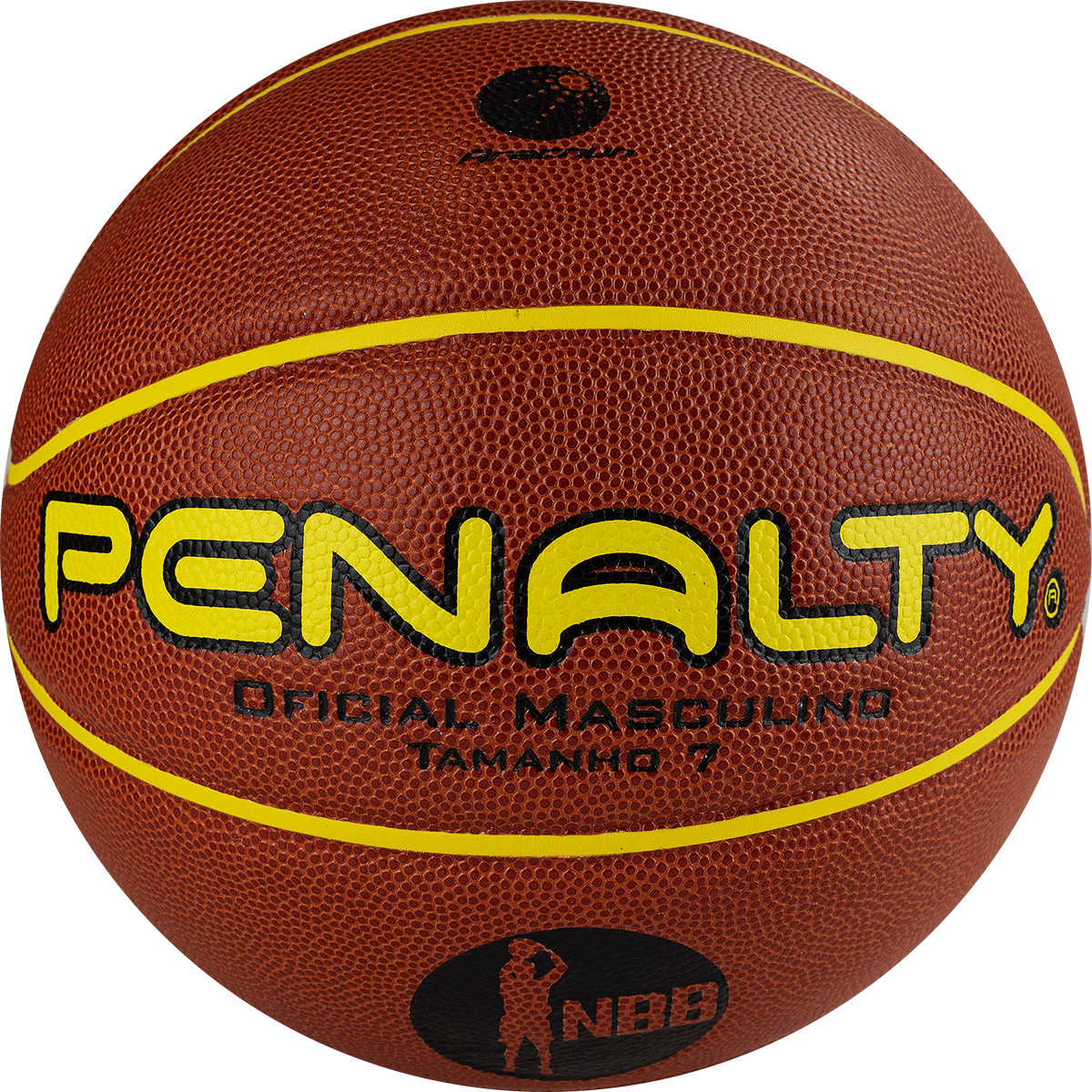 Фото мяч баскетбольный penalty bola basquete 7.8 crossover x, fiba,,р.7,пу, бут. камера, оранж