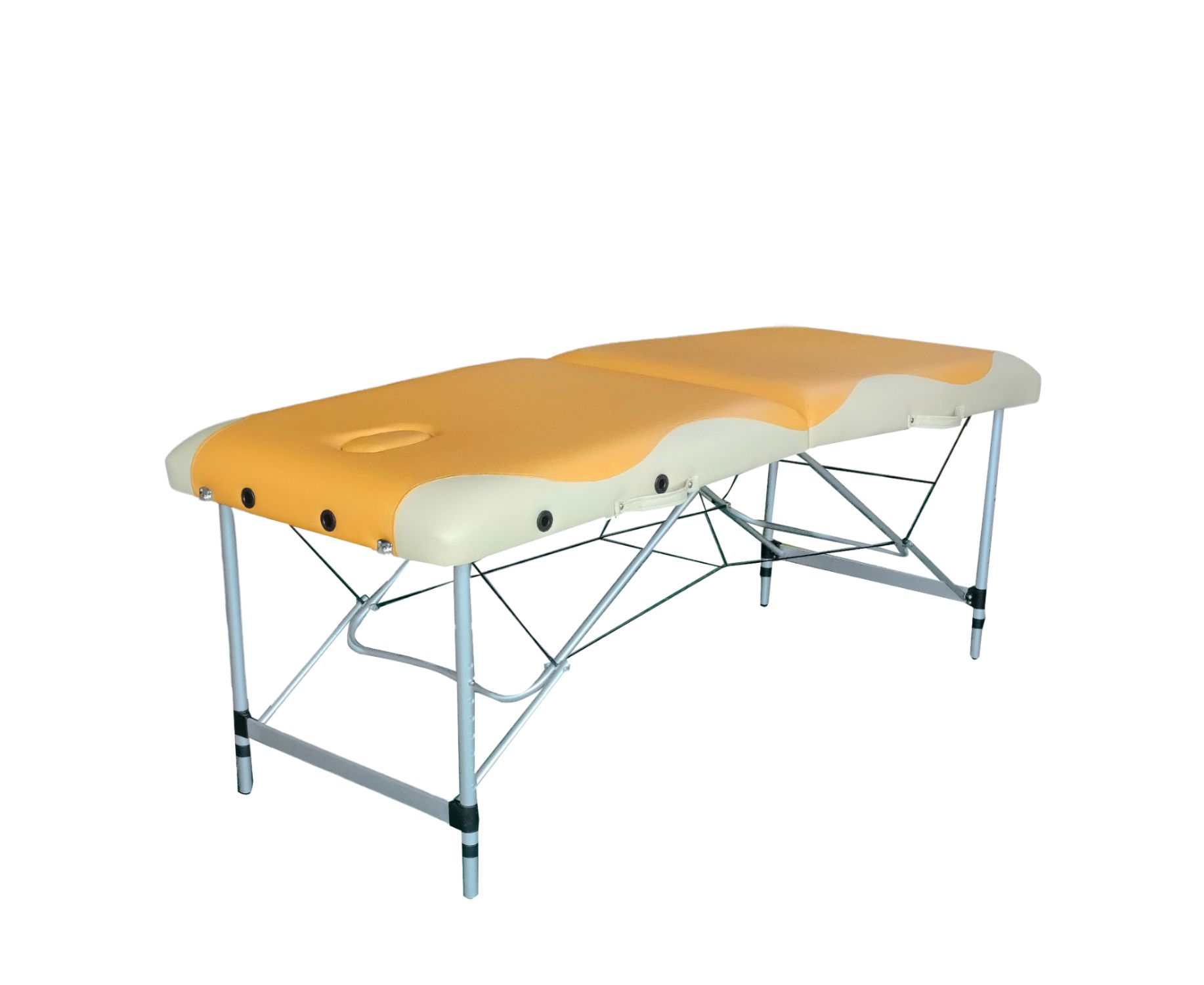 Фото массажный стол dfc nirvana elegant premium, цвет оранжево-бежевый