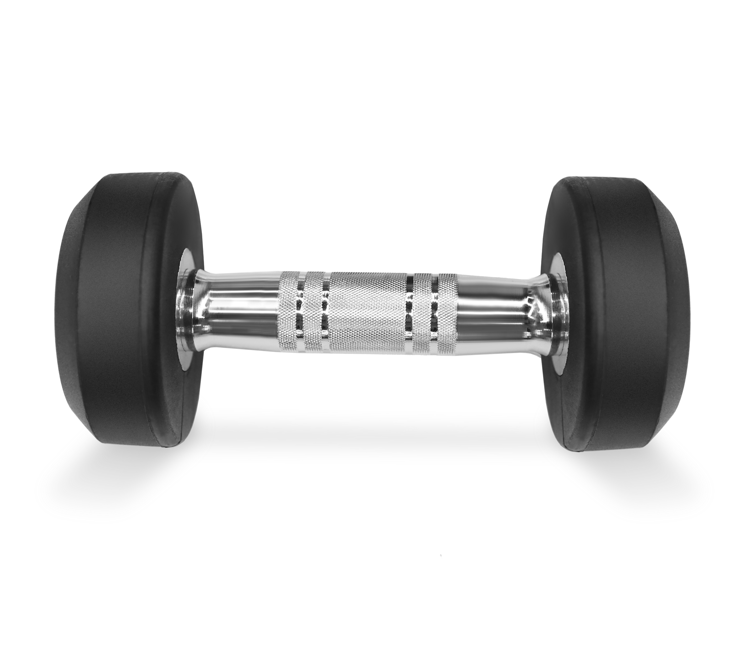 Фото набор обрезиненных гантелей bronze gym, 2.5-25 кг - 10 пар, шаг 2,5 кг