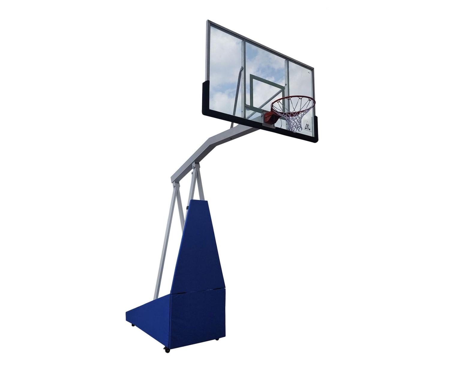 Фото баскетбольная мобильная стойка dfc stand72g pro