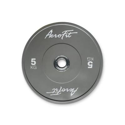 Бамперный диск для кроссфита AeroFit 5 кг, серый