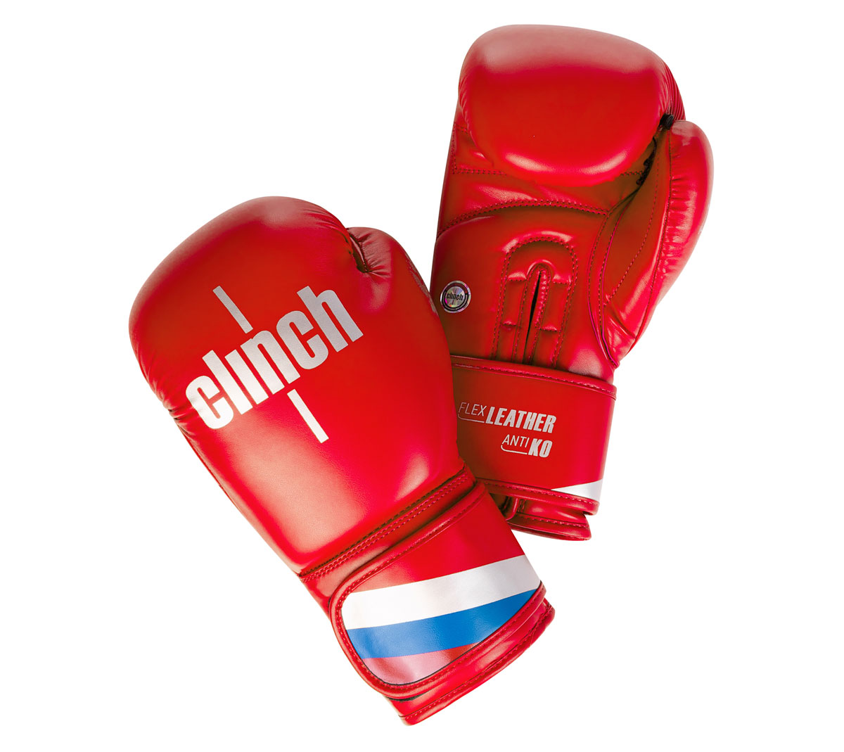 Фото перчатки боксерские clinch olimp красные c111
