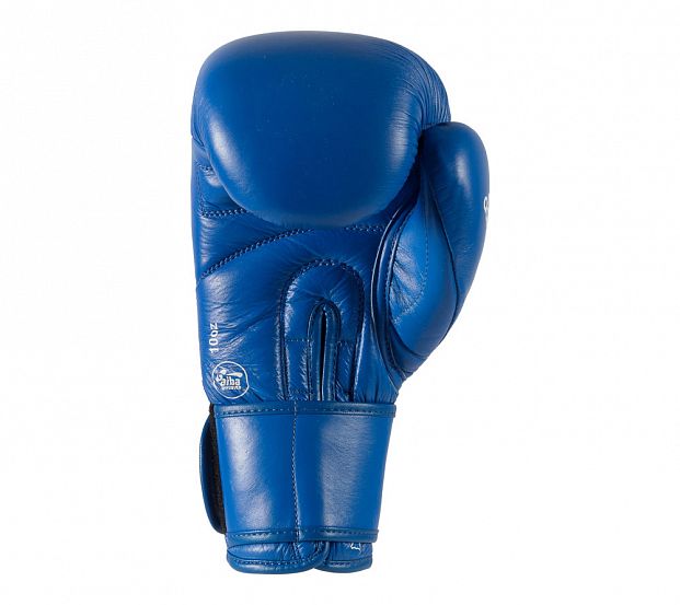 Фото перчатки боксерские aiba синие aibag1