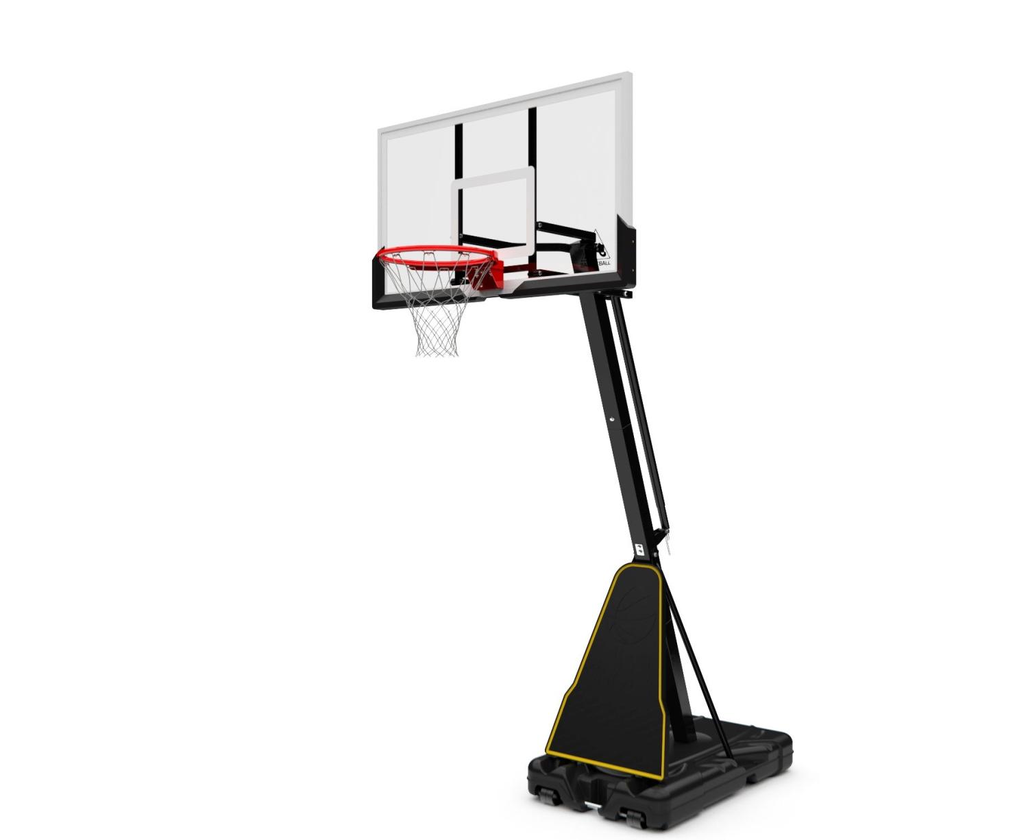 Фото баскетбольная мобильная стойка dfc reactive 54g